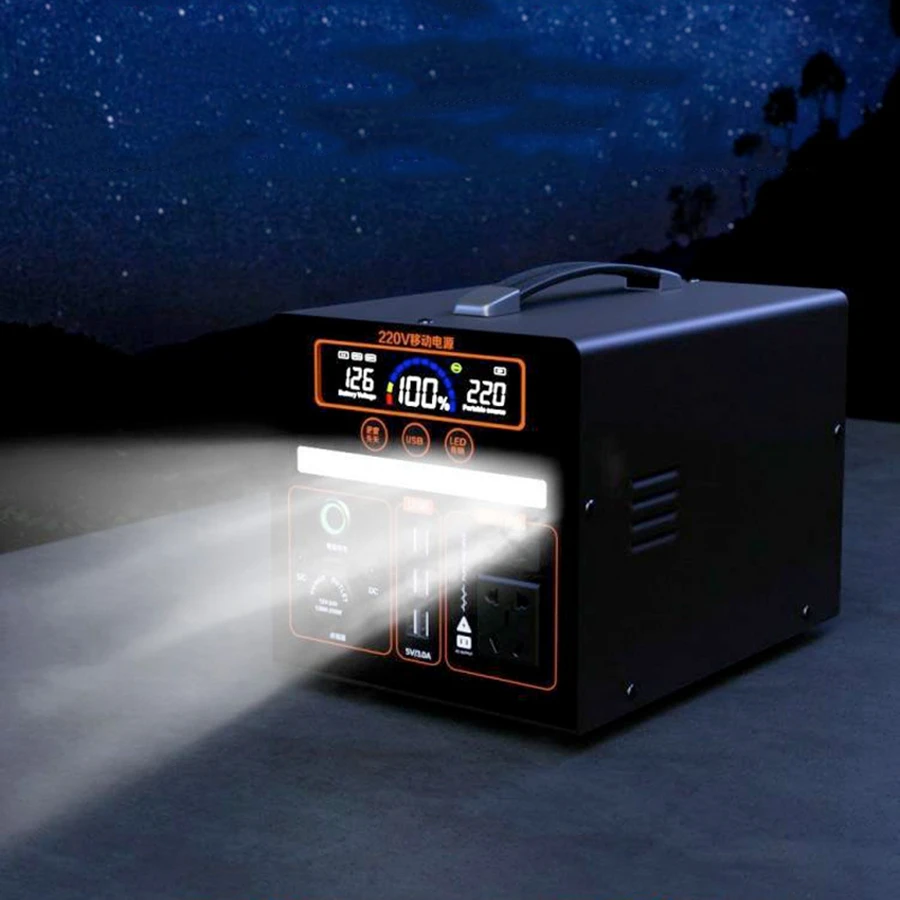 High Quality Cheap Storage Backup Large Capacity 1200W 1500W 2000W Power Station Portable Generator