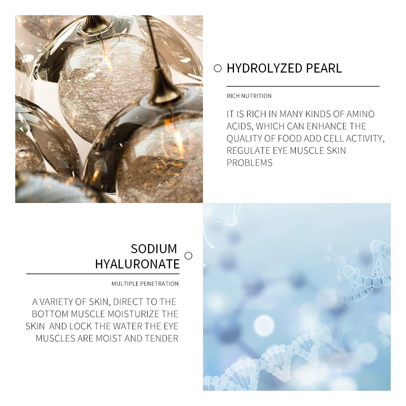 OEM Bioaqua private label bifid yeast organic natural skin care beauty eye dark circle removal moisturizing eye cream