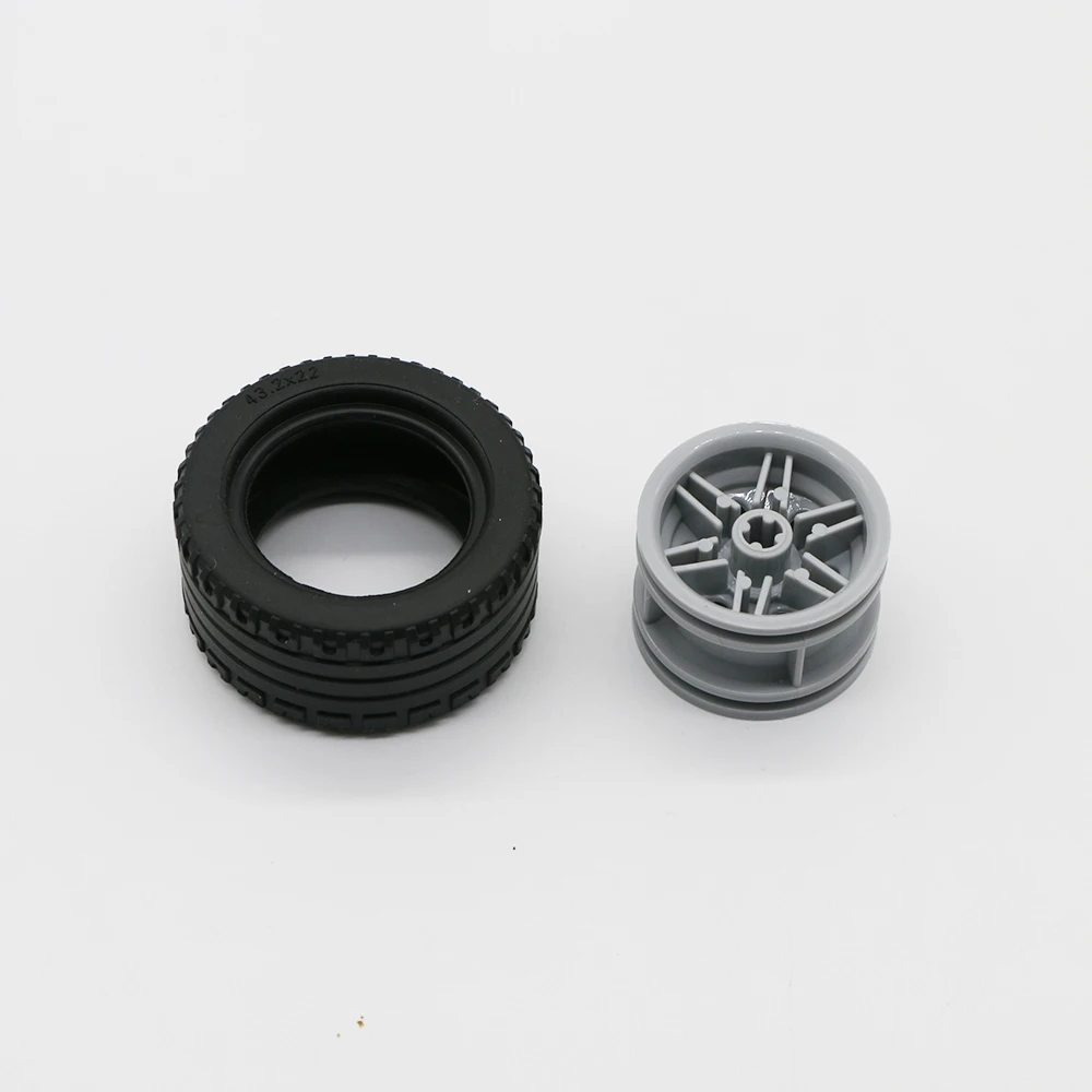 Wholesale Technic Gear Set 650Pcs Vehicle Wheel Assembles Particles Compatible Legoly MOC Building Blocks Model DIY Kits