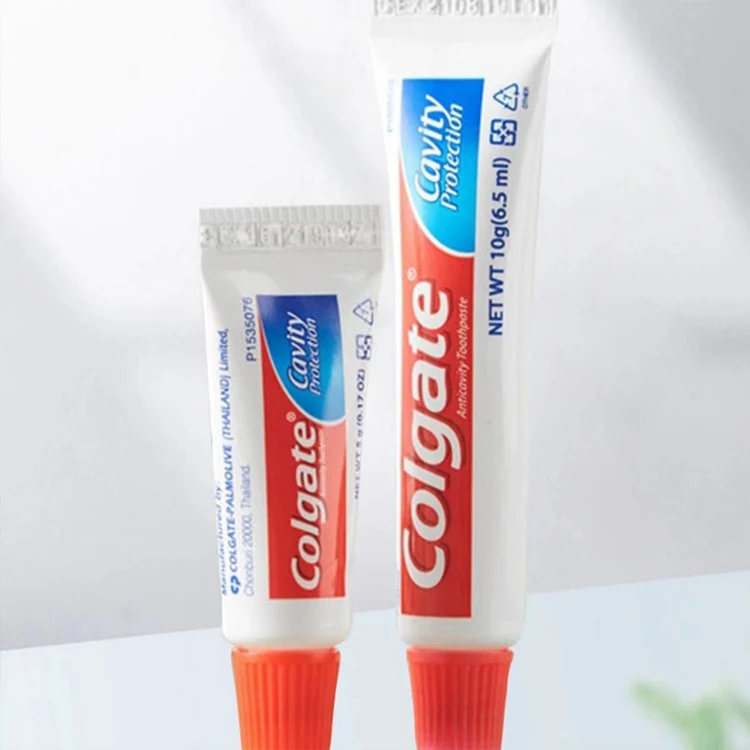 S&J Wholesale Customize Cheap Price OEM ODM  5g /10g Disposable Hotel Travel Bathroom Size Mini Mint Toothpaste Hotel Supplies