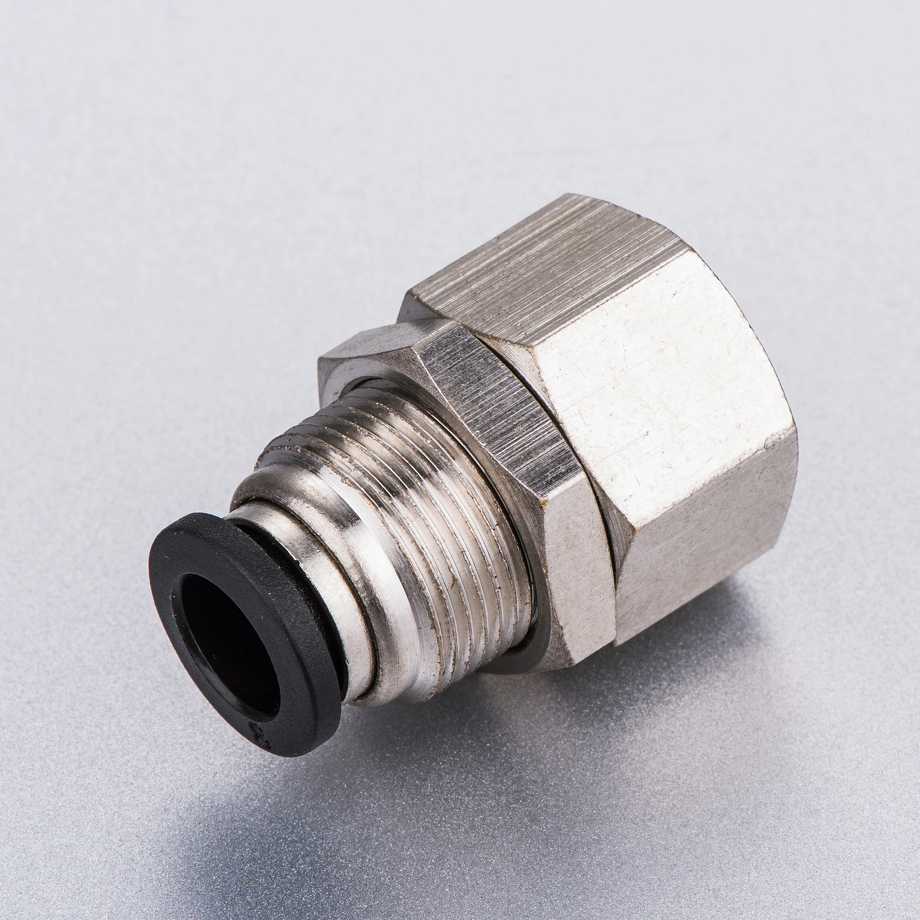 JSC Series pneumatic throttle valve plastic elbow type air flow speed control valve with one-touch fitting