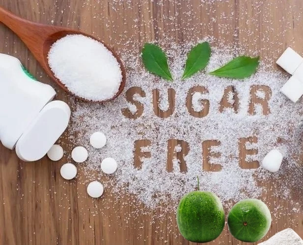 Natural zero calories sweetener Good water solubility Erythritol monk fruit /stevia erythritol /Bulk erythritol powder