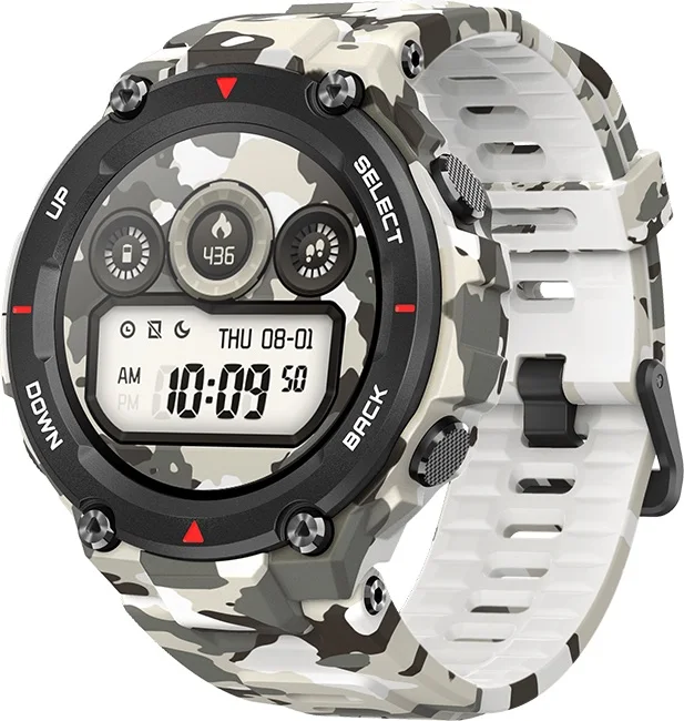 
Newly Launched 14 Sport Modes Huami Amazfit T-Rex Smart Watch AMOLED GPS + GLONASS Outdoor Rugged Watch 