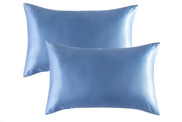 Fast shipping Silk Satin Pillow Case Envelope Closure Pillow Cover  Soft polyester satin pillowcase for hair and skin