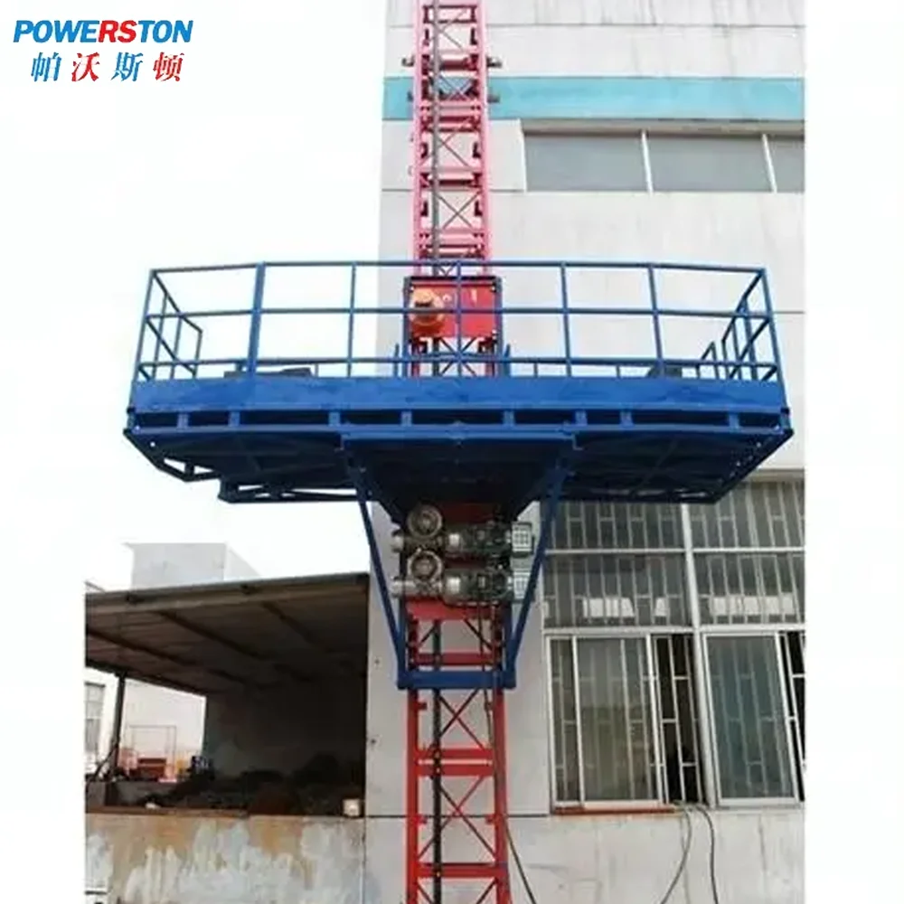 Save Scaffolding Materials Construction Lift Adjustable Elevated Mast Climbing Work Platform
