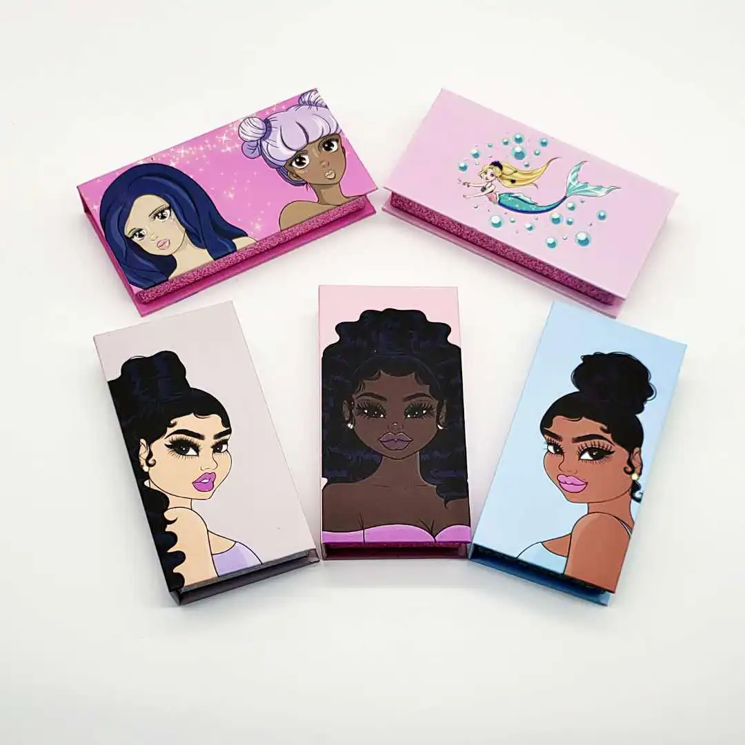 Wholesale 3d mink eyelashes real fur100% Real Mink Strip 3D Mink Lashes Vendor BRATZ cases or dolls