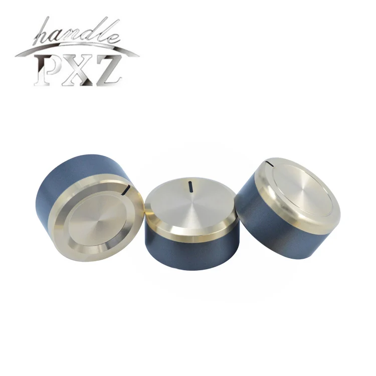 Metal cupreous gas BBQ knob microwave oven shift knob black gold gas oven knob