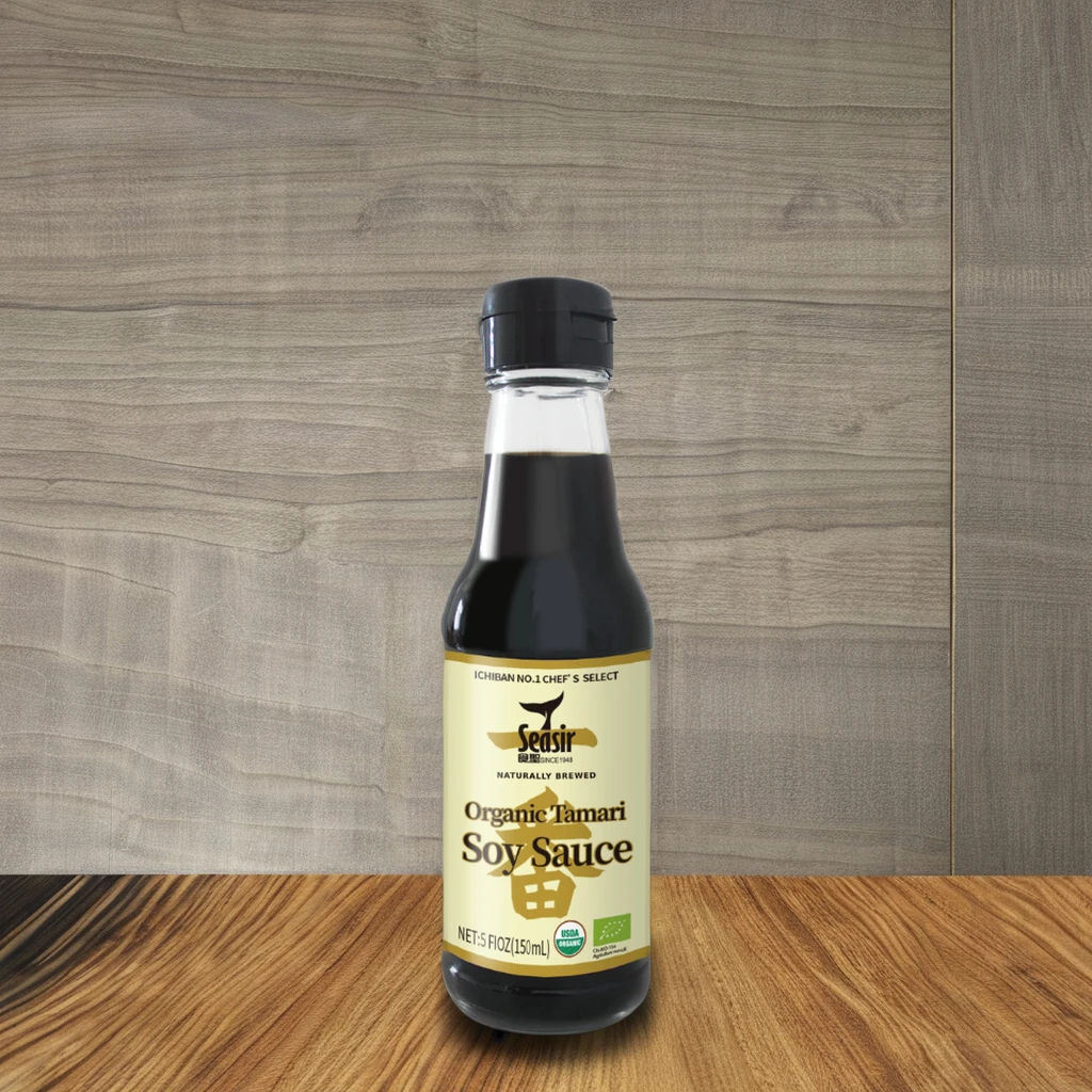 Organic 150ml Tamari Soy Sauce Non-GMO Free From Additives and Preservatives