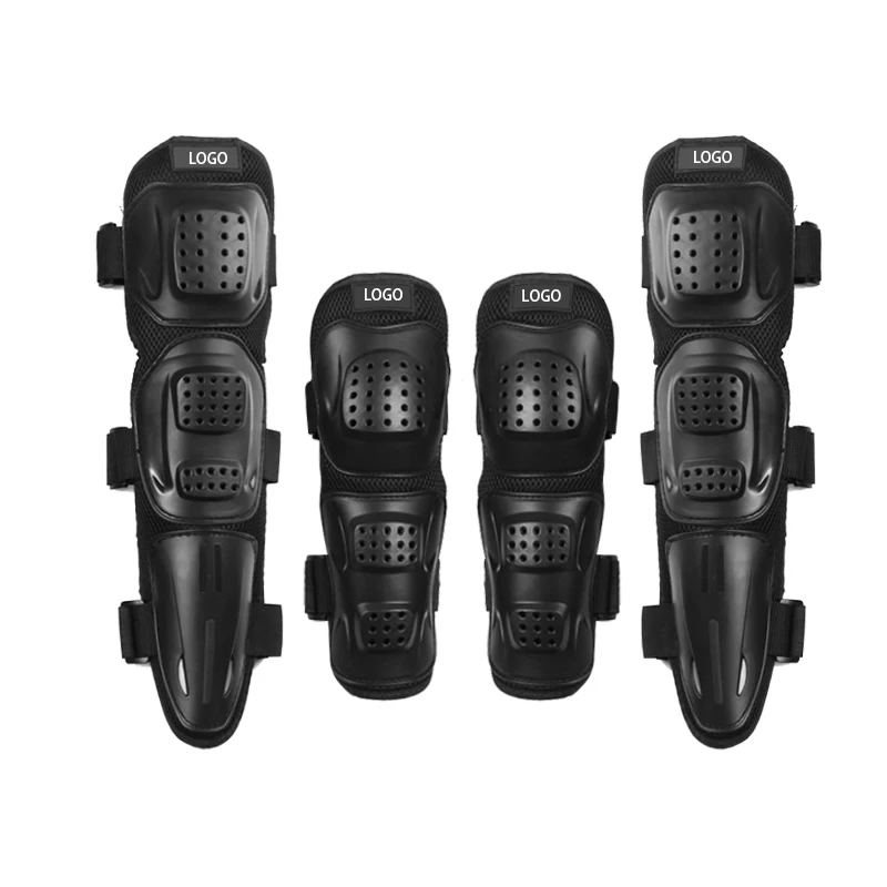 4 sets Elbow+knee Sale Motorcycle Knee Protector Tactical Skate Protective thermal running motorbike Knee Pads