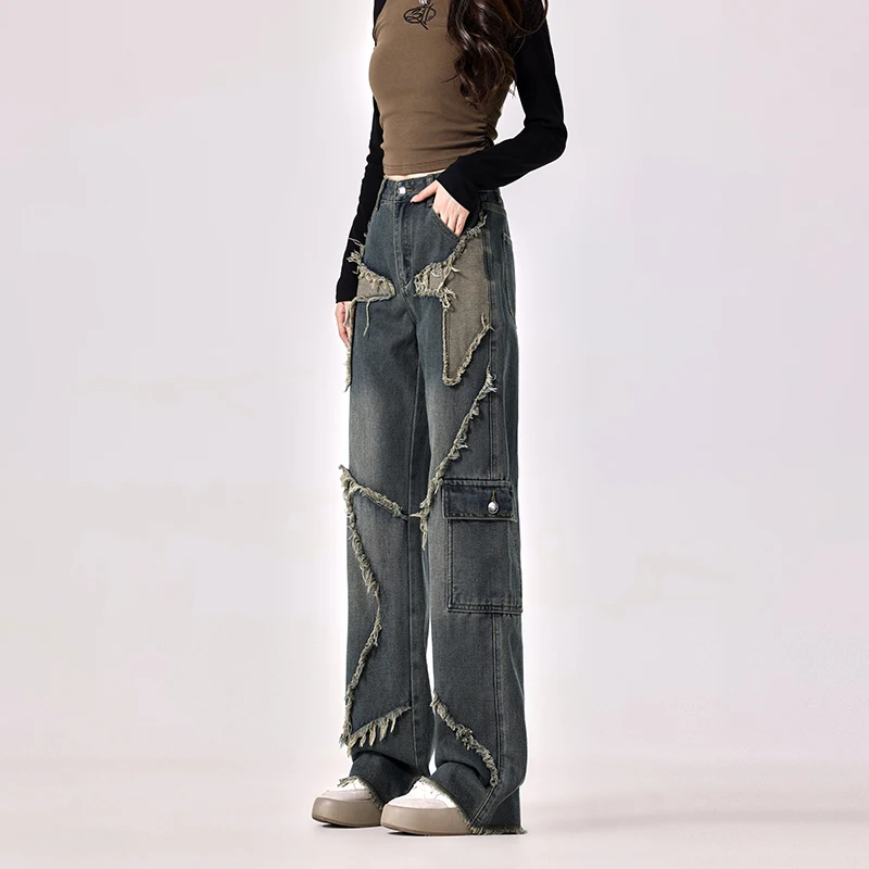 Женские джинсы с высокой талией