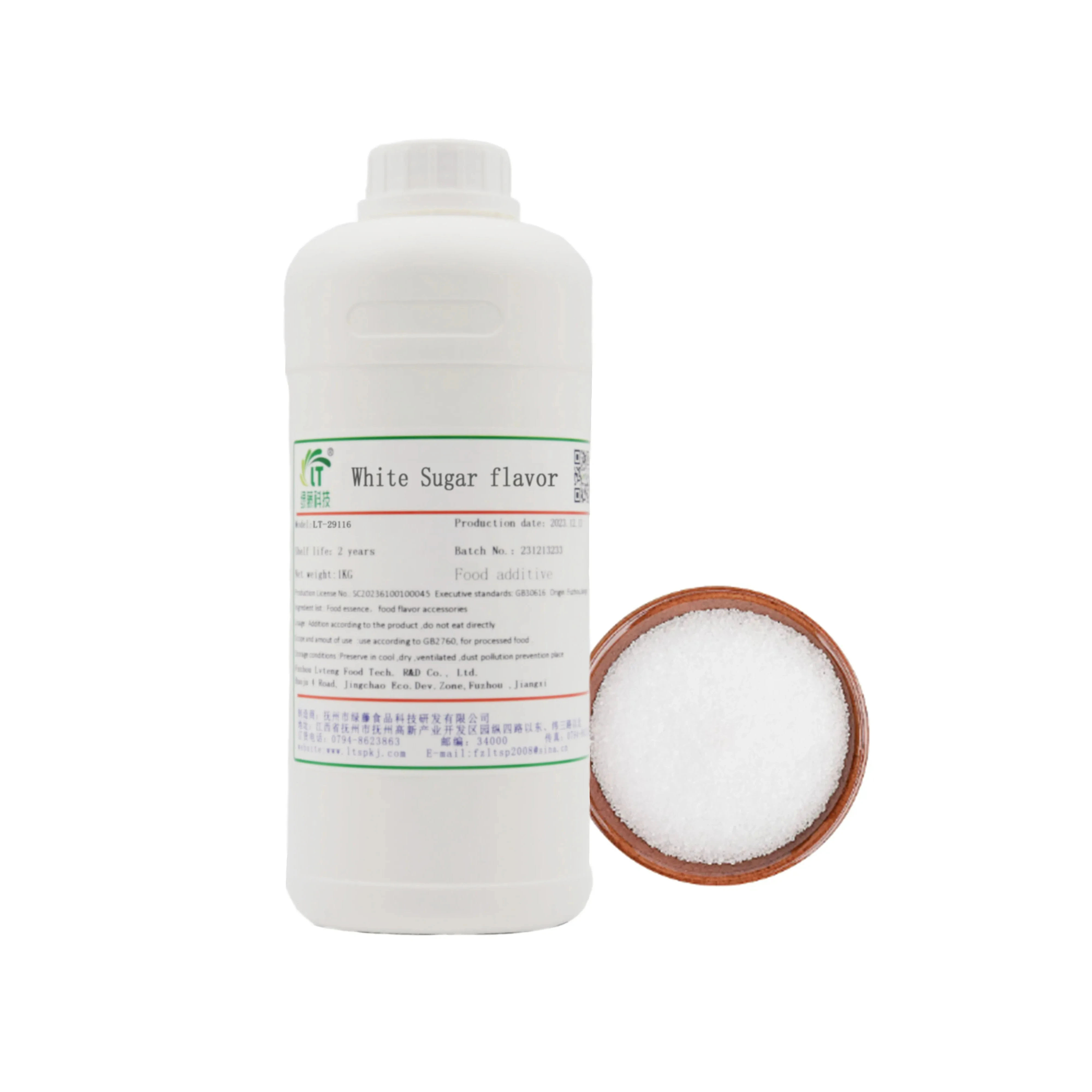 Premium White Sugar Flavor for Bakery Beverages and Food Additives