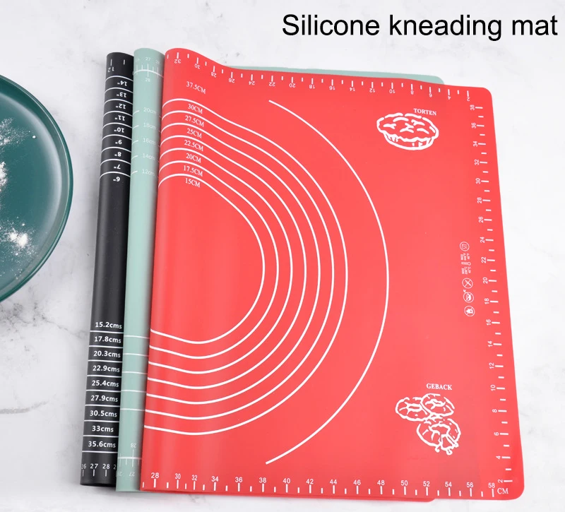 Online Hot Sale Wholesale Kitchen Silicone Mat Pastry Anti-Slip Mat Silicone Baking