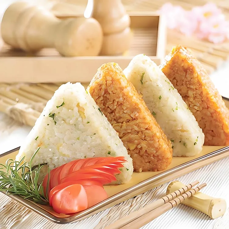 hot sale cooked rice ball onigiri press machine best selling triangle onigiri making machine