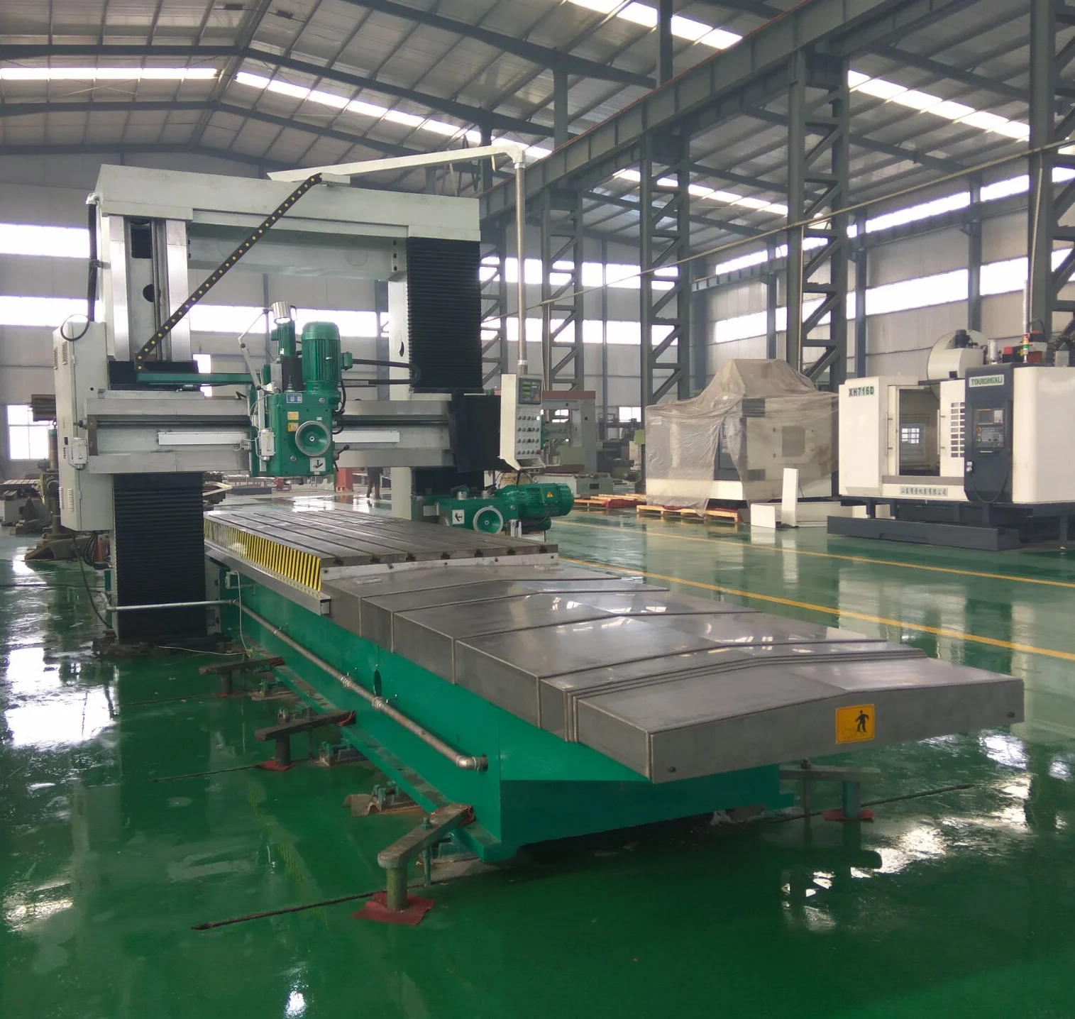 Gantry Milling Machine X2012 with Pneumatic Tool Locking Mechanism