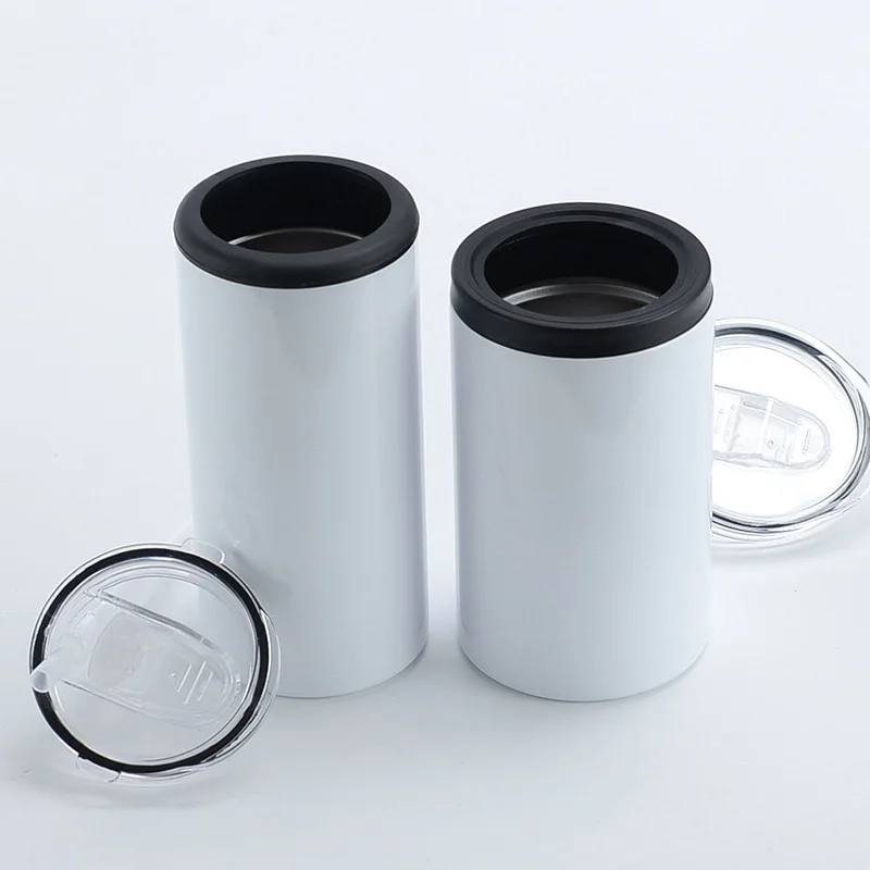 12oz straight can coolers fatty short sublimation blanks