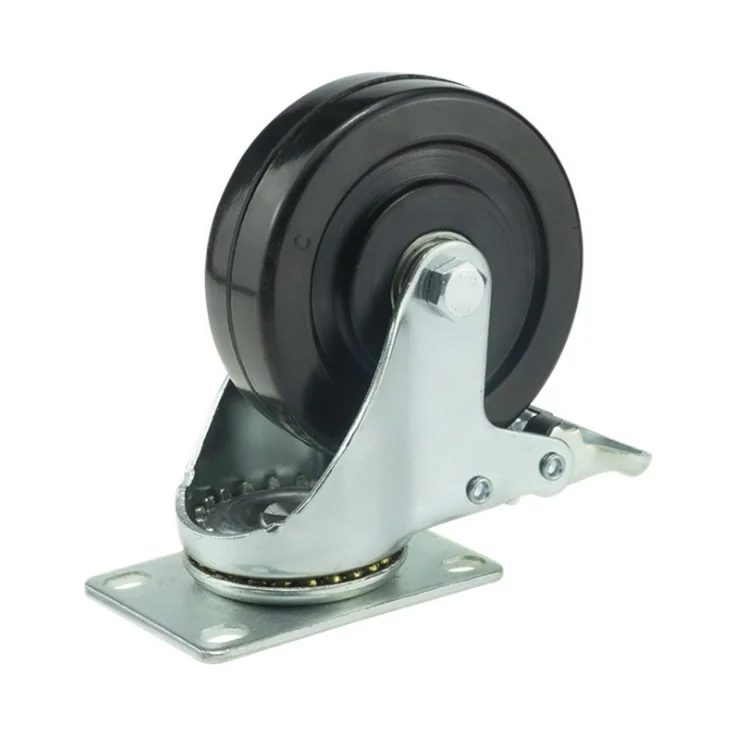 125 mm Swivel Industrial Caster 5 inch ESD Castor for trolley cart