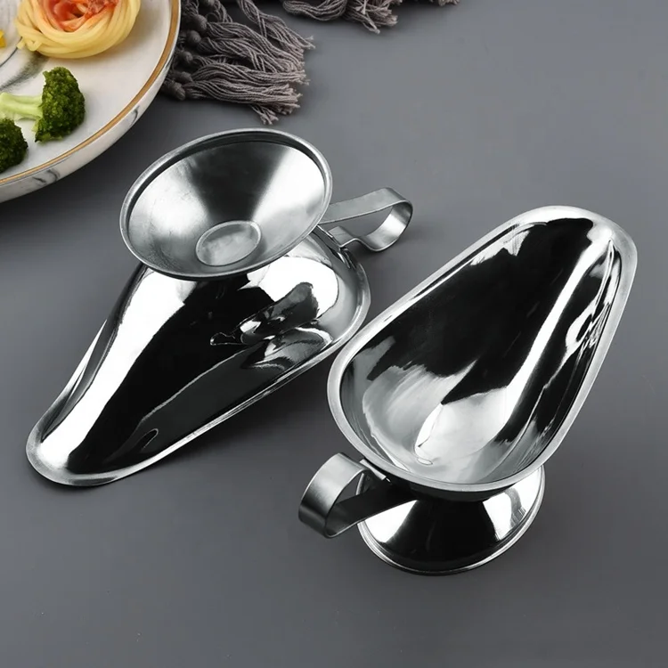 Wholesale Restaurant Serving Tools Stainless Steel 3/5/8/10oz Gravy Pourer Dish Salad Dressing Server Gravy Boat