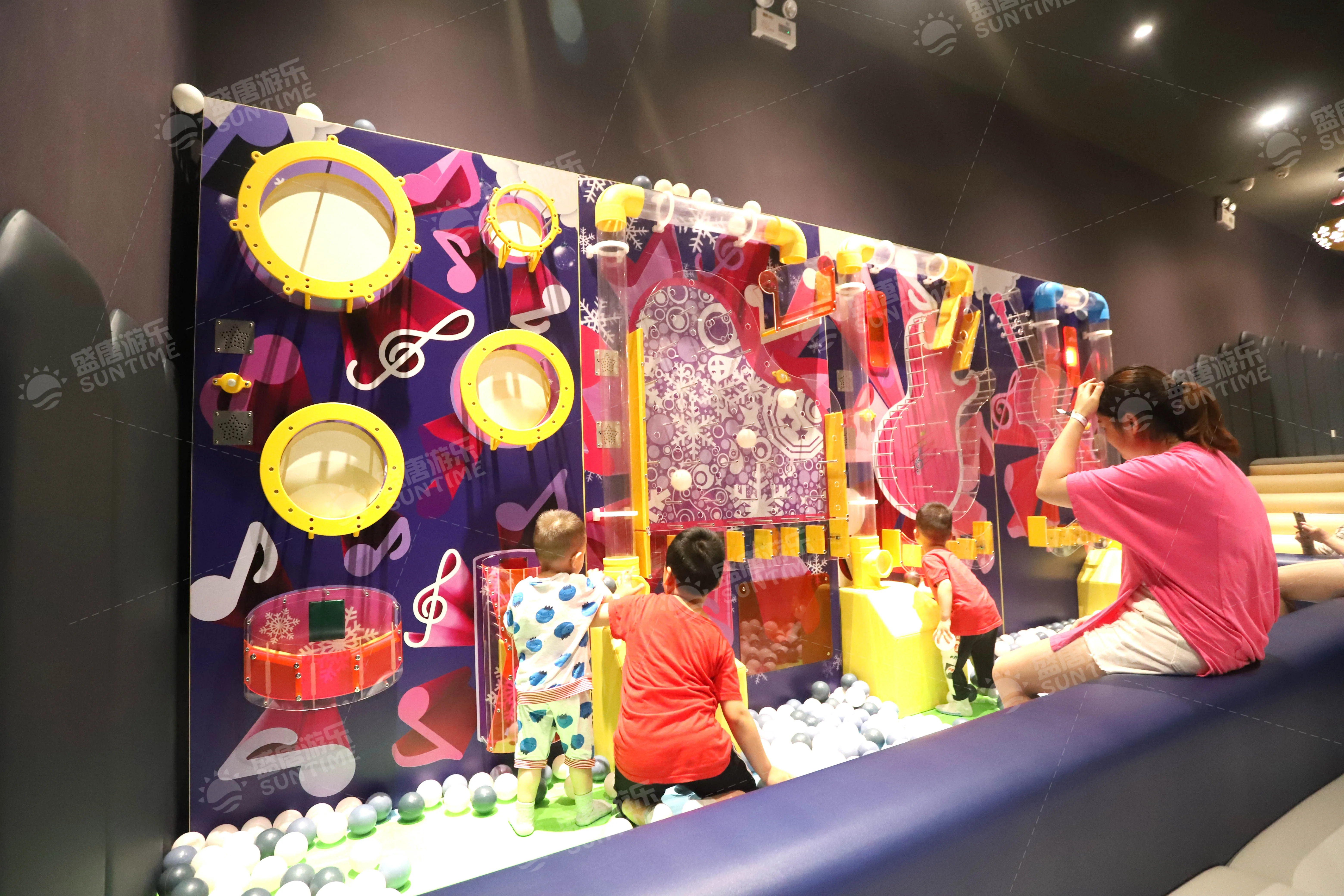 Горячая Распродажа, кинетические настенные игровые машины для детской крытой игровой площадки