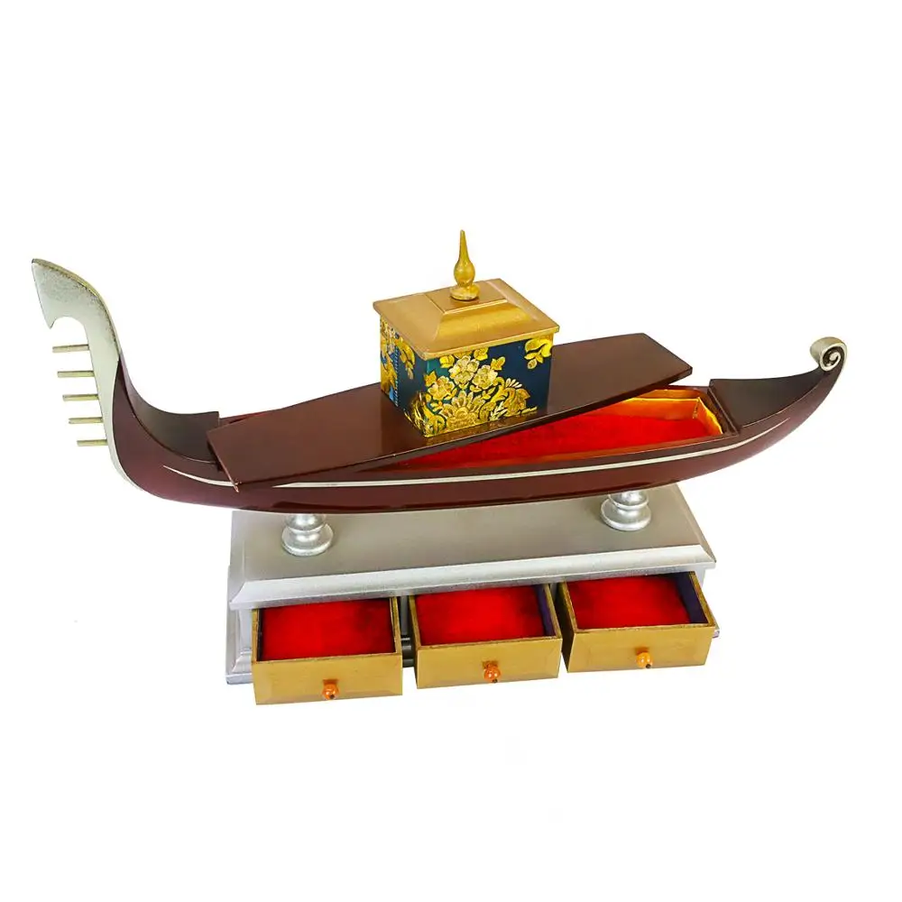 Purely handmade wooden craft boat model ship model