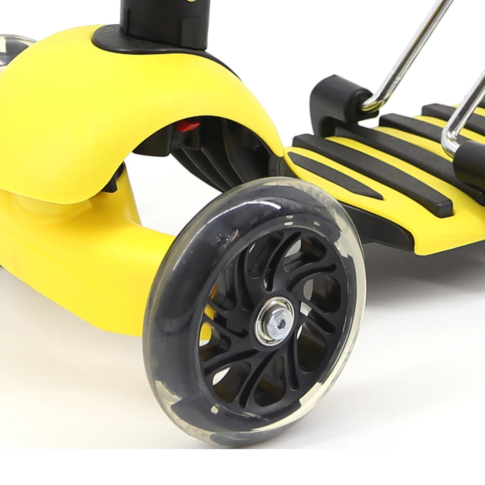 Chinese Factory Directly scooter for Children/new product 3 wheel flashing wheel 5 in 1 ant car kids scooter
