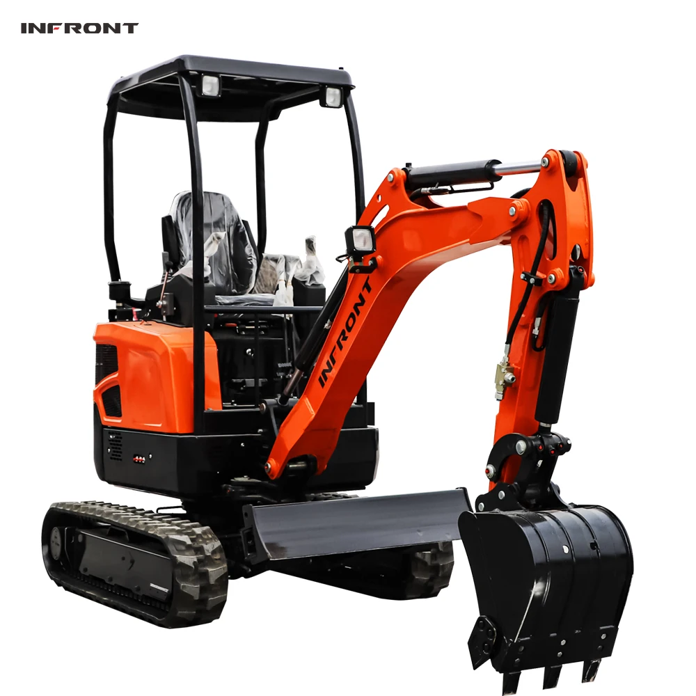 Christmas Promotion New excavators digger Micro 1 ton 1.6ton 1.8 ton excavator mini bagger small excavator with EURO V EPA CE