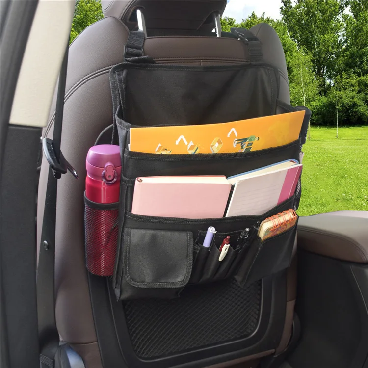 Multi-Purpose Travel Storage Bag Vehicle Seat Storage Organizer Shoulder Bag Multifunctional Car Storage Bag with Cover