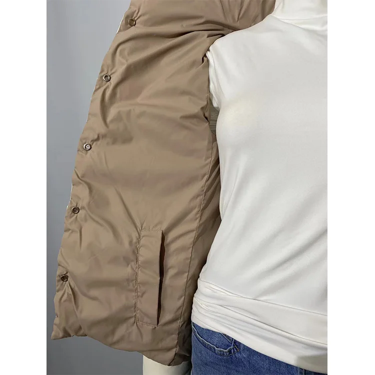 New 2024 winter Korean-style down cotton jacket for petite women, short bread-style coat, college style cotton jacket.