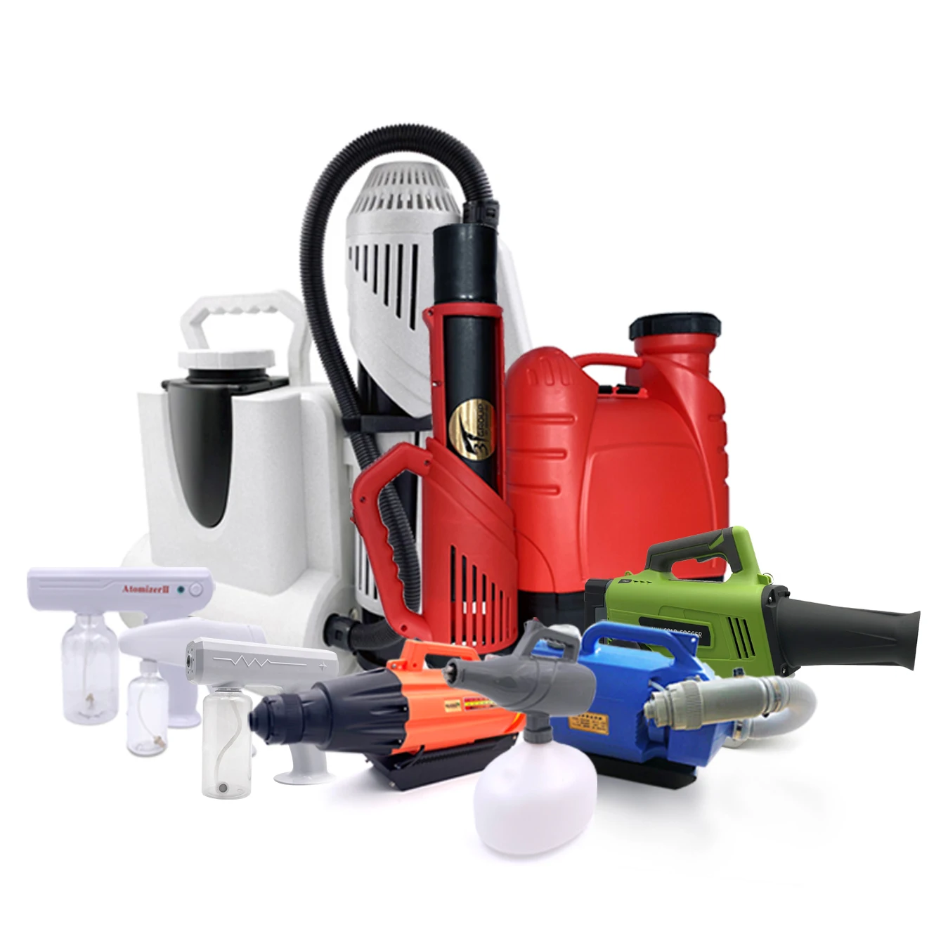 Сельскохозяйственный очиститель воздуха от взрыва, 10 л, рюкзак, распылитель для бетона с электростаической ручкой ulv