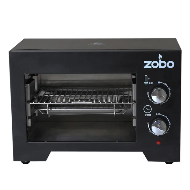 
Good Selling High Temperature Portable Stainless Steel Indoor Electric BBQ Oven With Timer 