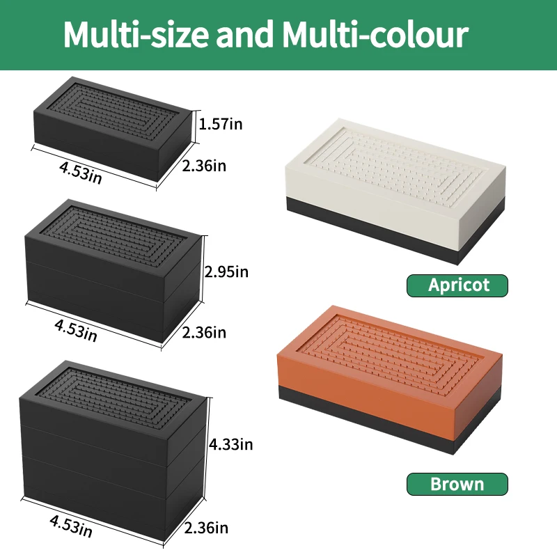 029-A001 Adjustable Plastic Sofa Bed Columns Hot Selling Silent Furniture Pads Accessory Self-Adhesive Rubber Felt EVA Materials