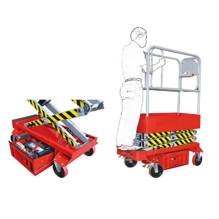 MM-J Series Mobile Elevating Working Platform Ladder Working Platform