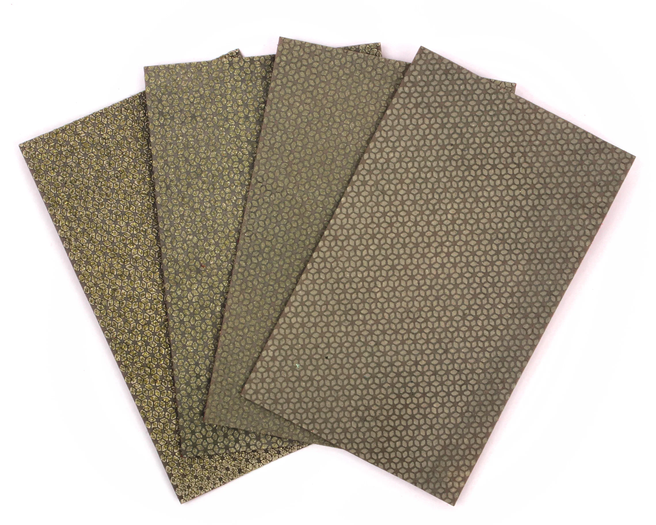 Diamond Tool Electroplated Polishing Sheet 90*55mm For Stone, Glass, Marble, Engineering, Metal