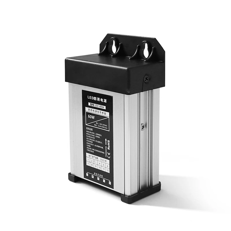 Transformer 220v ac-dc 12v 24v Constant Voltage Driver switch 100w 120w 150w 5A 60w rainproof power supply