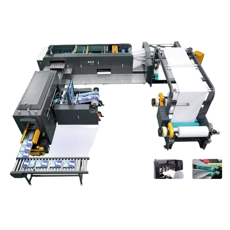 Complete Full Automatic Cutting and Packing 80gsm Office Copy A4 Paper Manufacturing Machine