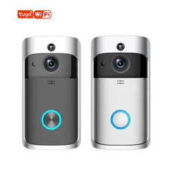 1080P Video Doorbell Camera Battery-Powered Smart Home Door Bell Wireless Chime Wifi Security Alarm Video Doorbell