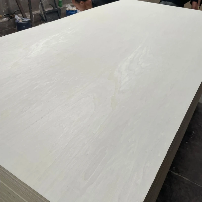 Bleached Poplar Veneer Plywood 0706
