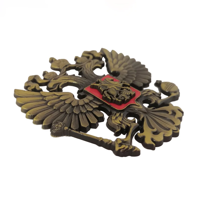 Russian Double Headed Eagle Emblem Badge