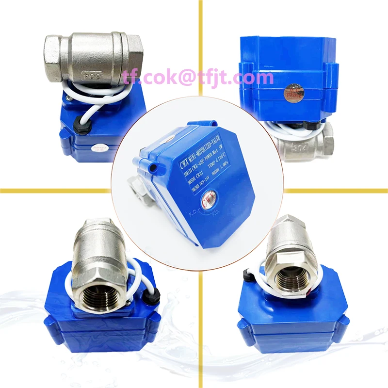 CWX-60P-Modulate угловой регулируемый клапан 2 порта моторизованный привод 24 В шаровой