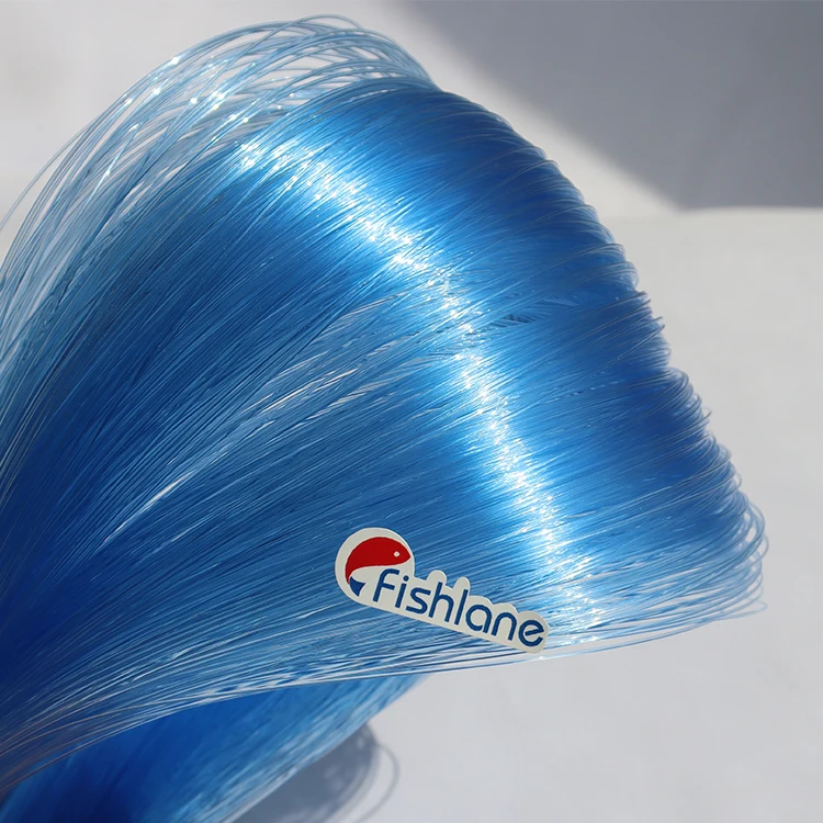 Chinese fishing line manufacturer nylon mono 0.25mm to 2mm 50m*10 coils hank