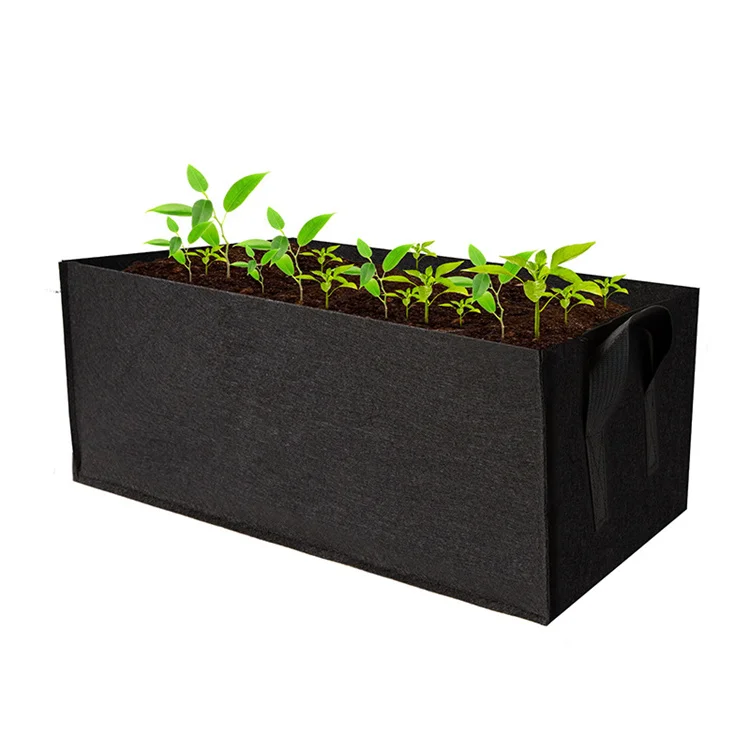 custom Fabric Pots Felt Tree Potato Mushroom Plant Grow Bags Nonwoven Fabric Pots Plant Grow Bags with Handles