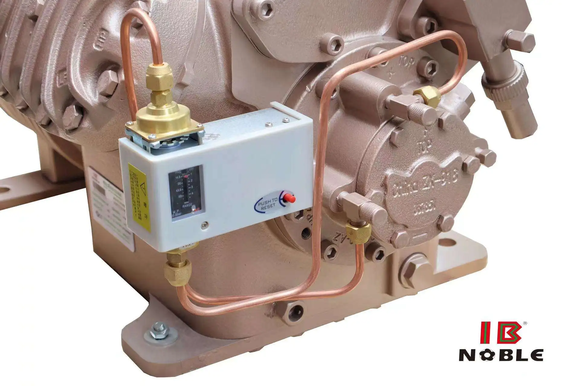 NOBLE Refrigeration Compressor 6 Cylinders Piston High Effective Cooling Capacity R404a R507a Refrigeratioon Tools for cold room