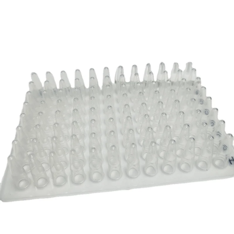 CELLPRO 0.2ml 96 well PCR  microplate,half skirt,clear,white,lab consumables