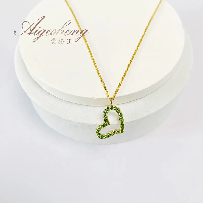 Simple Fashion Heart Pendant Necklaces18k Love Necklace For Couples Jewelry Accessories Necklace