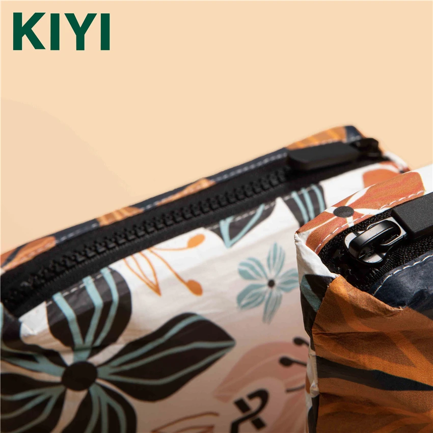 New Material Custom Logo Waterproof Cosmetic Dupont Tyvek Paper Pouch