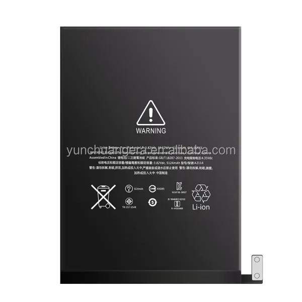 Высококачественная батарея OEM iPad Mini 5 A2114 3 82 В/5124 мАч литий-ионная для планшета подходит A2114/A2133/A2124/A2126/A2125