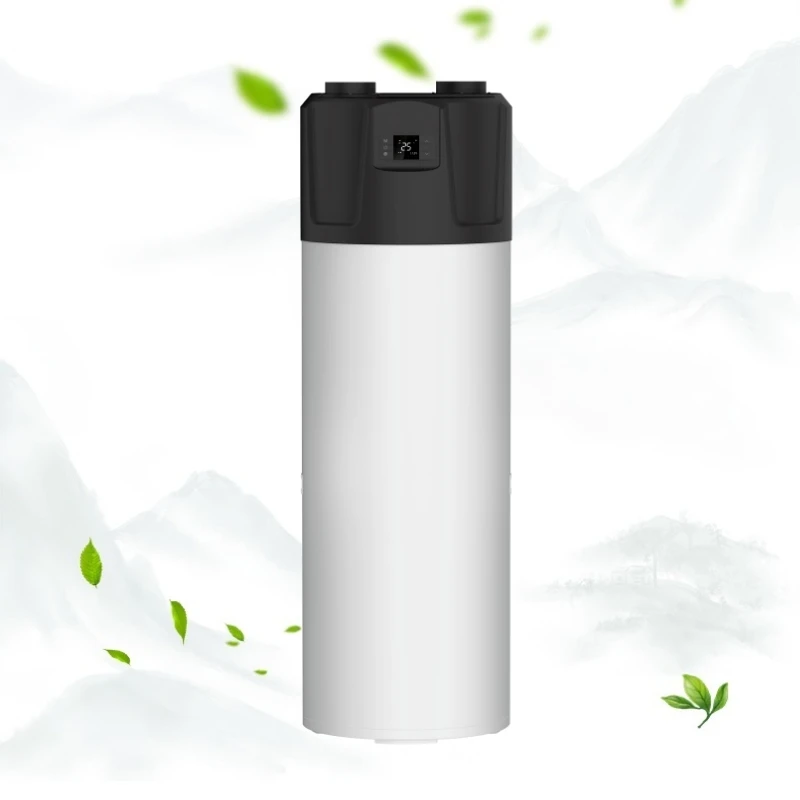 200L 300L Thermal Thermodynamic Hot Water Air Source All-in-one Heat Pump Water Heater with dhw Tank