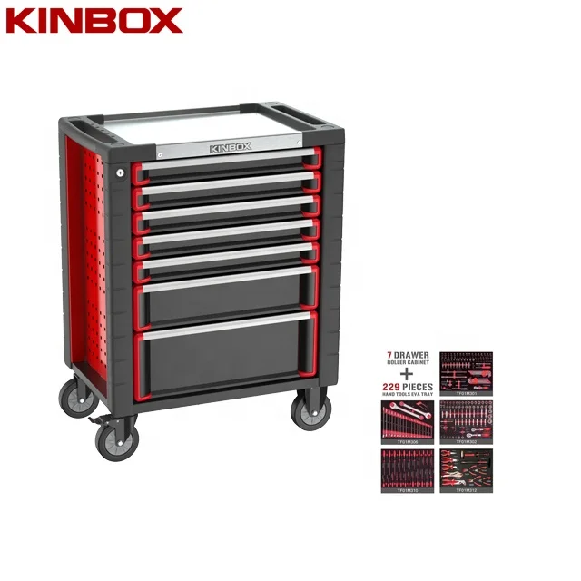 Kinbox Professional Hand Tool Set Item TF01M302 3/8 & 1/2 Socket Set