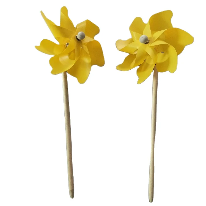 Different kinds of plastic single  windmill toy Made- in- China