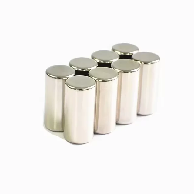 Gold Coating Disc N52 Magnet Strong Magnetic Cylindrical Strong Neodymium Magnet