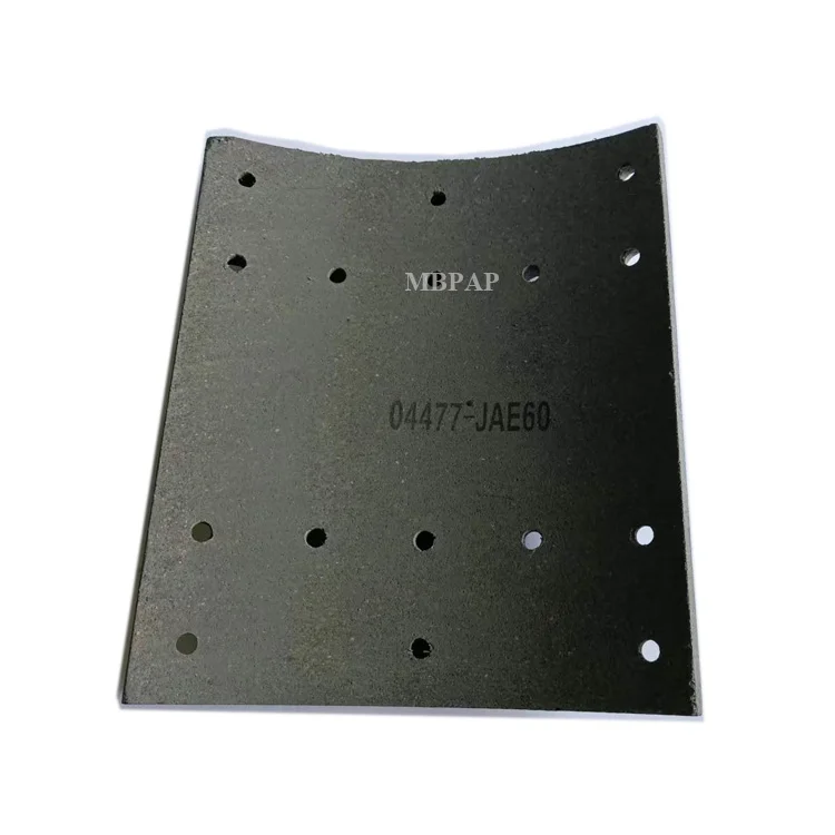 China Factory Manufacturing Hino Brake Lining 04477-JAE60 0447-JAE50 For Hino 500